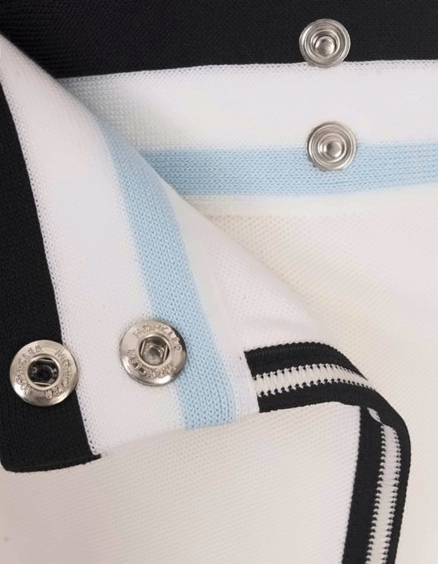 Moncler Wrap-Style Mini Skirt With Contrasting Trim And Emblem Detail
