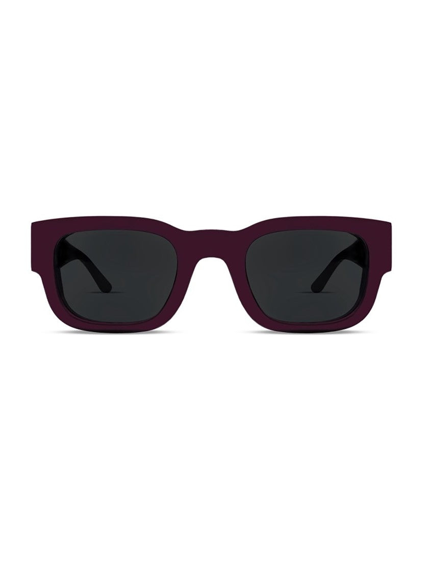 Thierry Lasry Purple Foxxxy Rectangular Bold Sunglasses