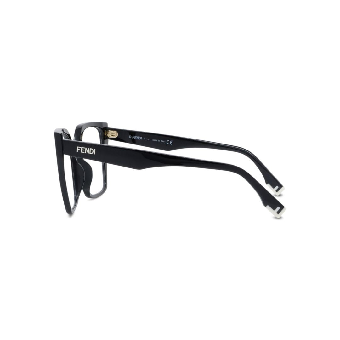 Fendi Fe50002i Oversized Square Frame Eyeglasses