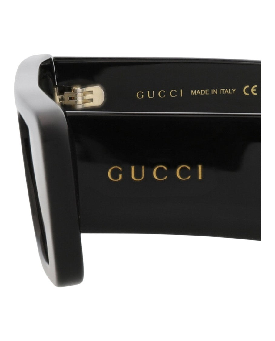Gucci Square-Frame Recycled Acetate Sunglasses