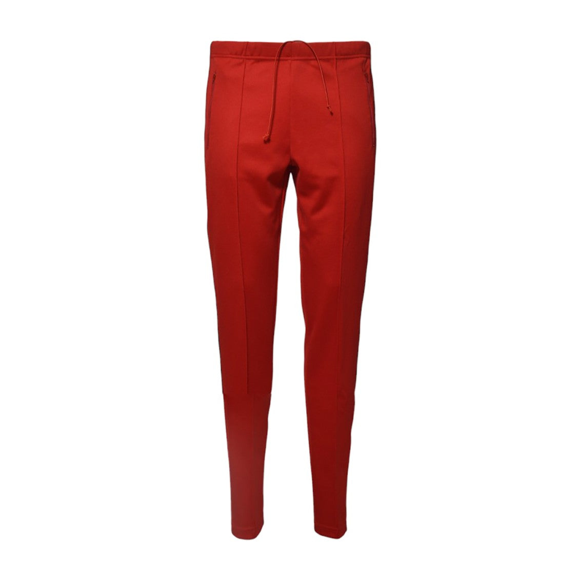 Maison Margiela Red Jersey Track Pants With Side Band
