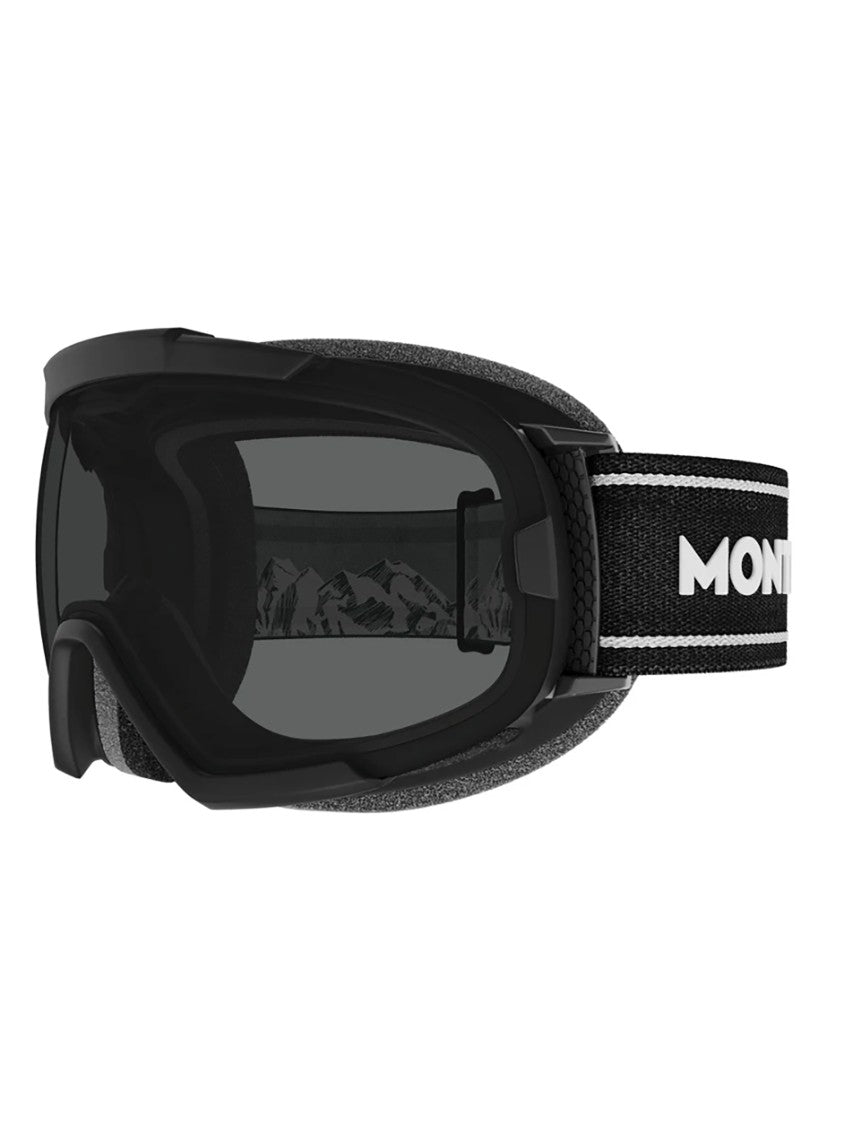 Montblanc Black Sunglasses With International Fit