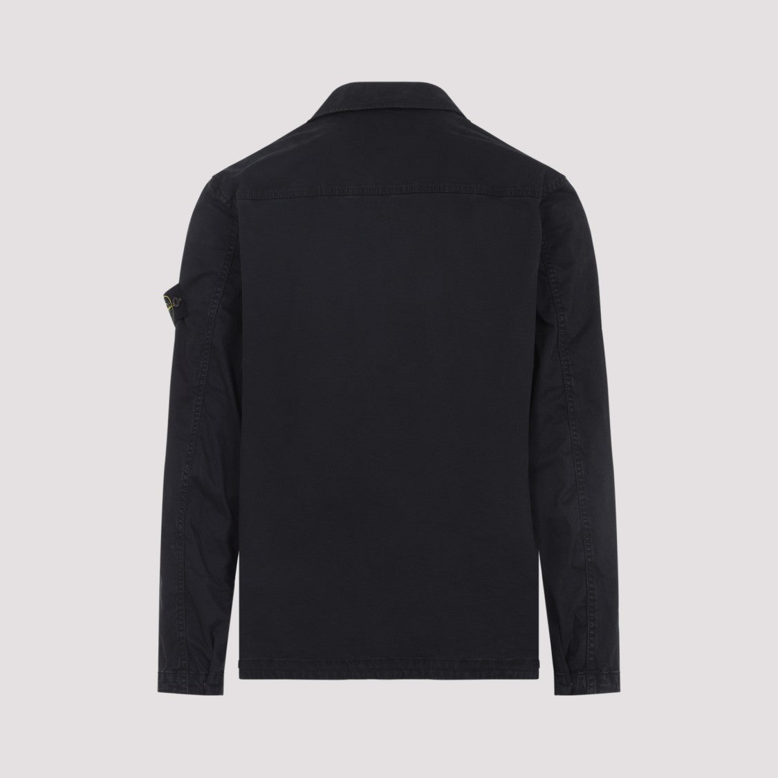 Stone Island Tailored-Fit Casual Shirt With Classic Collar