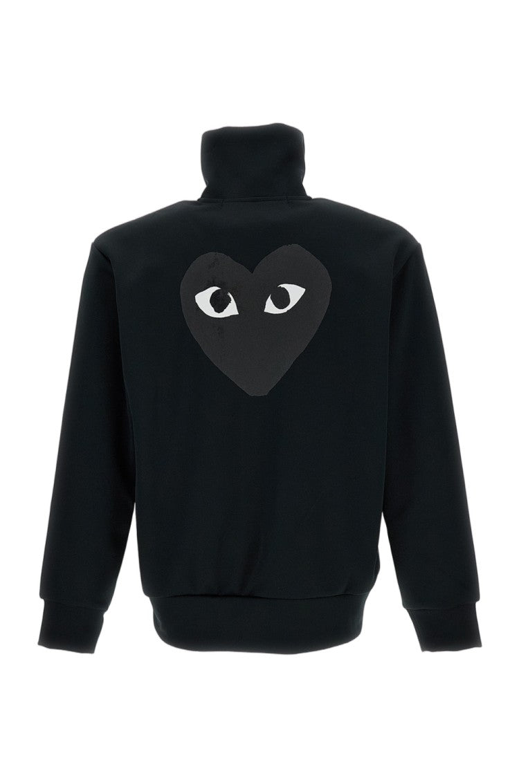 Comme Des Garçons Cotton High-Neck Sweatshirt