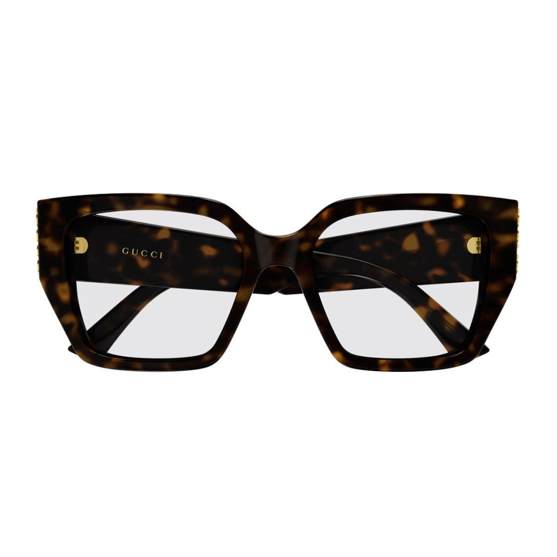 Gucci Havana Gg2042o Recycled Acetate Square Sunglasses