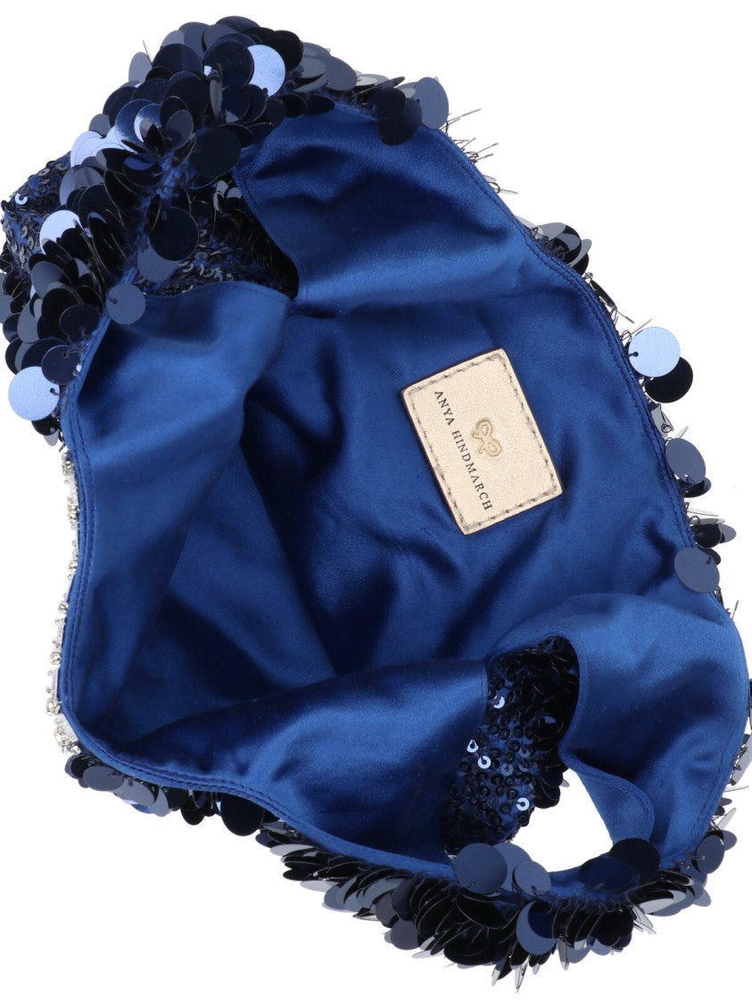 Anya Hindmarch "Tony The Tiger Toasties" Mini Tote Bag – Blue