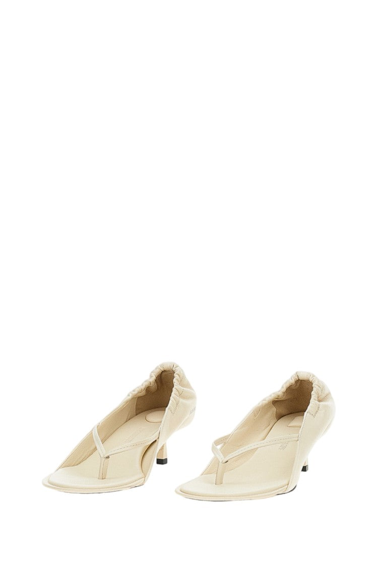 Jacquemus White Nu-Pieds B Thong Sandals