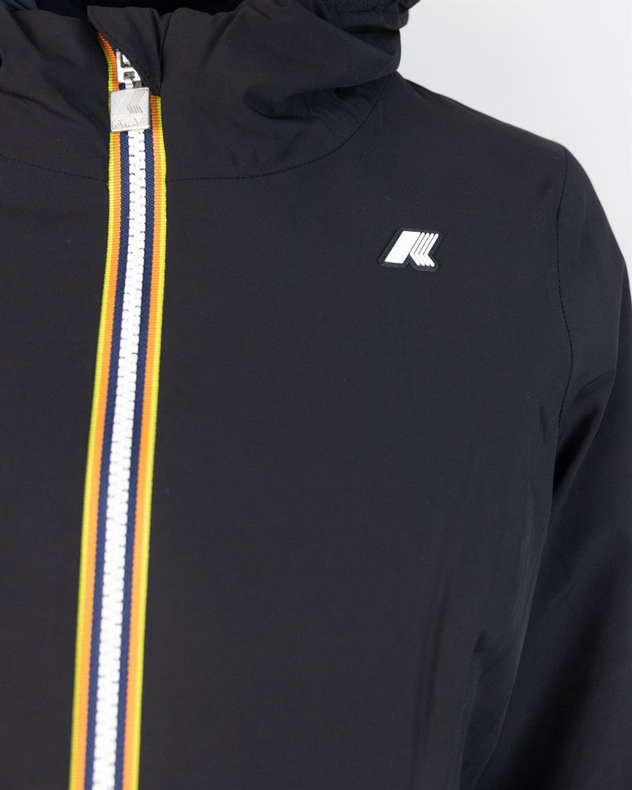 K-Way Denise St Warm Double Jacket - Blue/Black