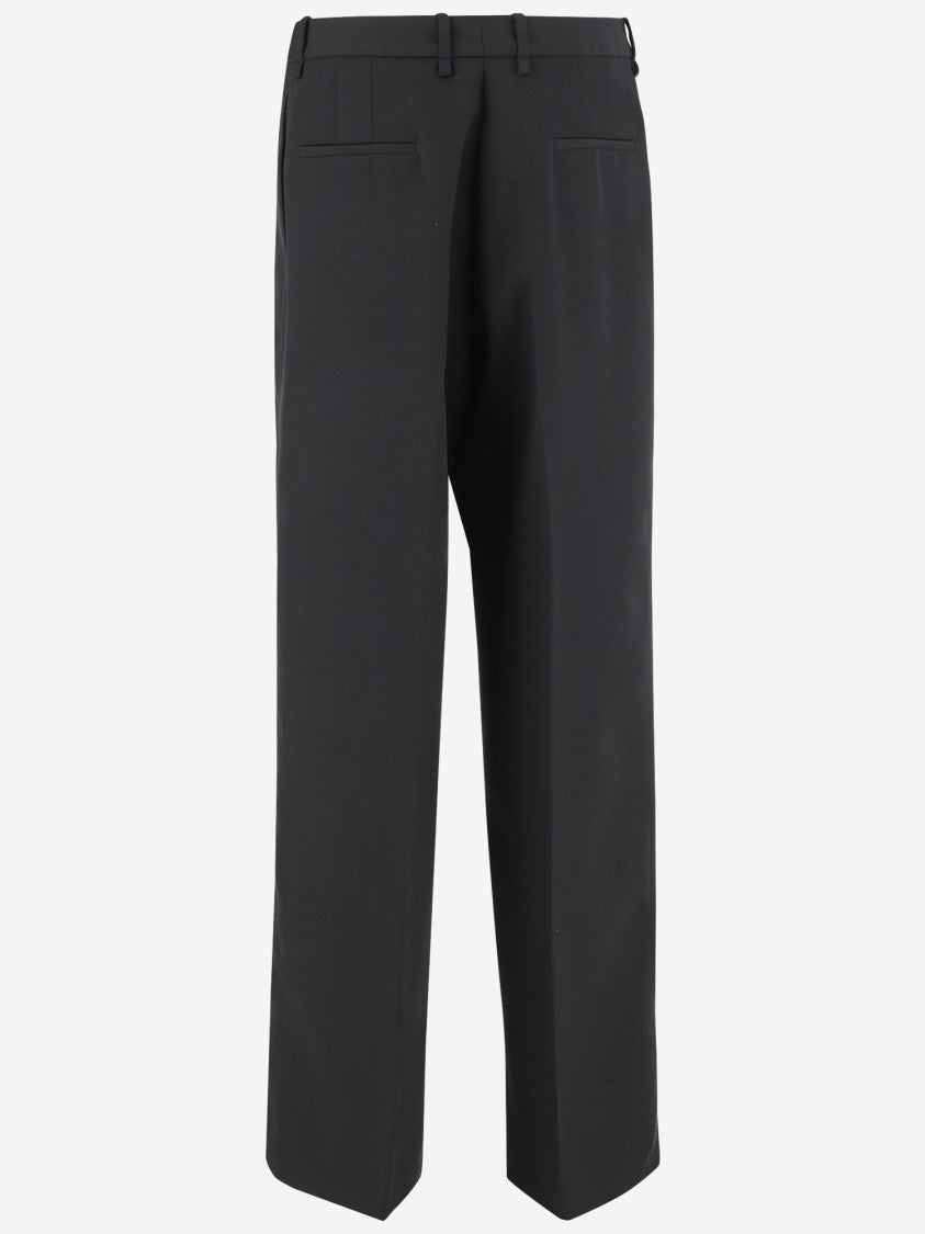 Jil Sander Tailored Wool Gabardine Pants