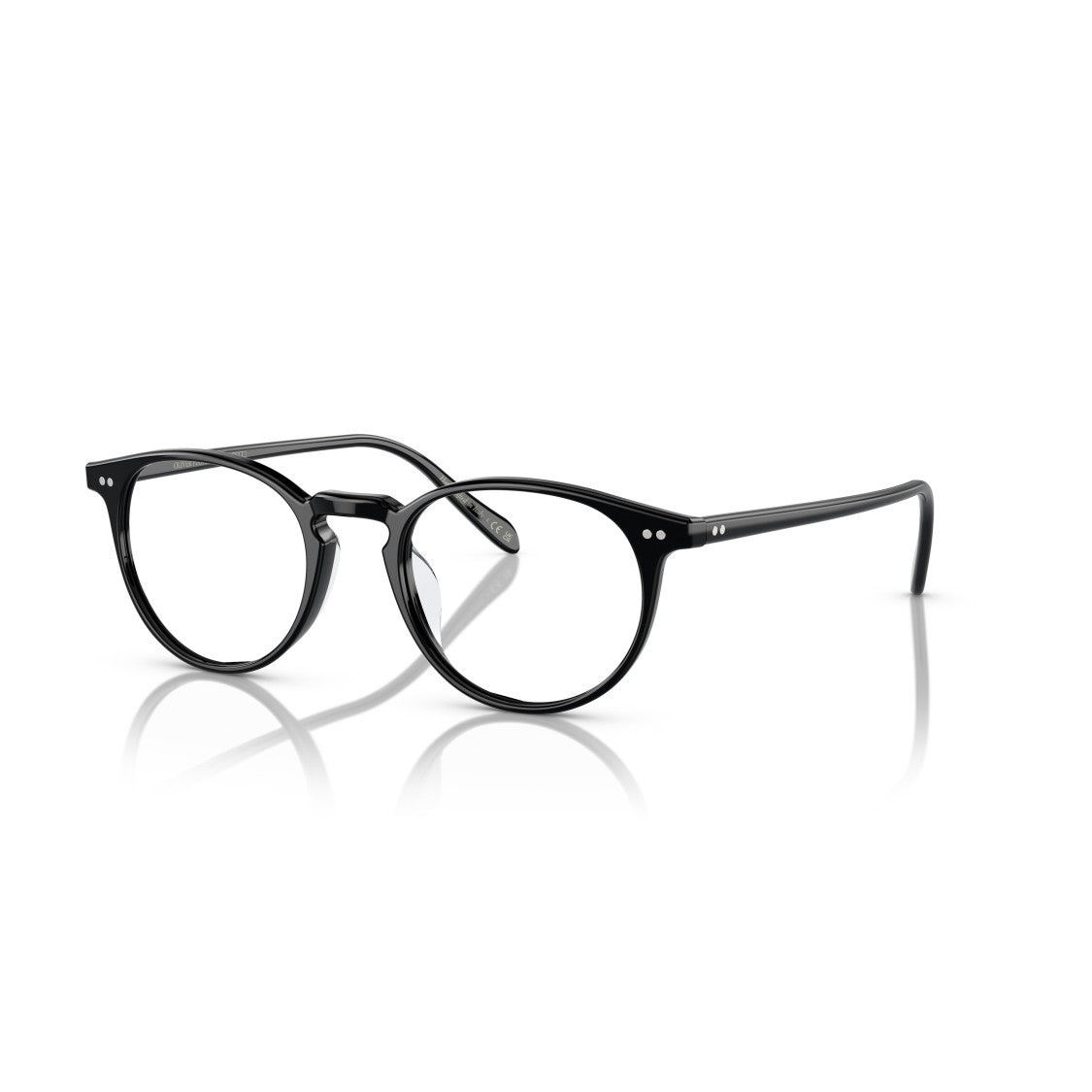 Oliver Peoples 0Ov5004 Classic Round Acetate Eyeglasses With Keyhole Bridge