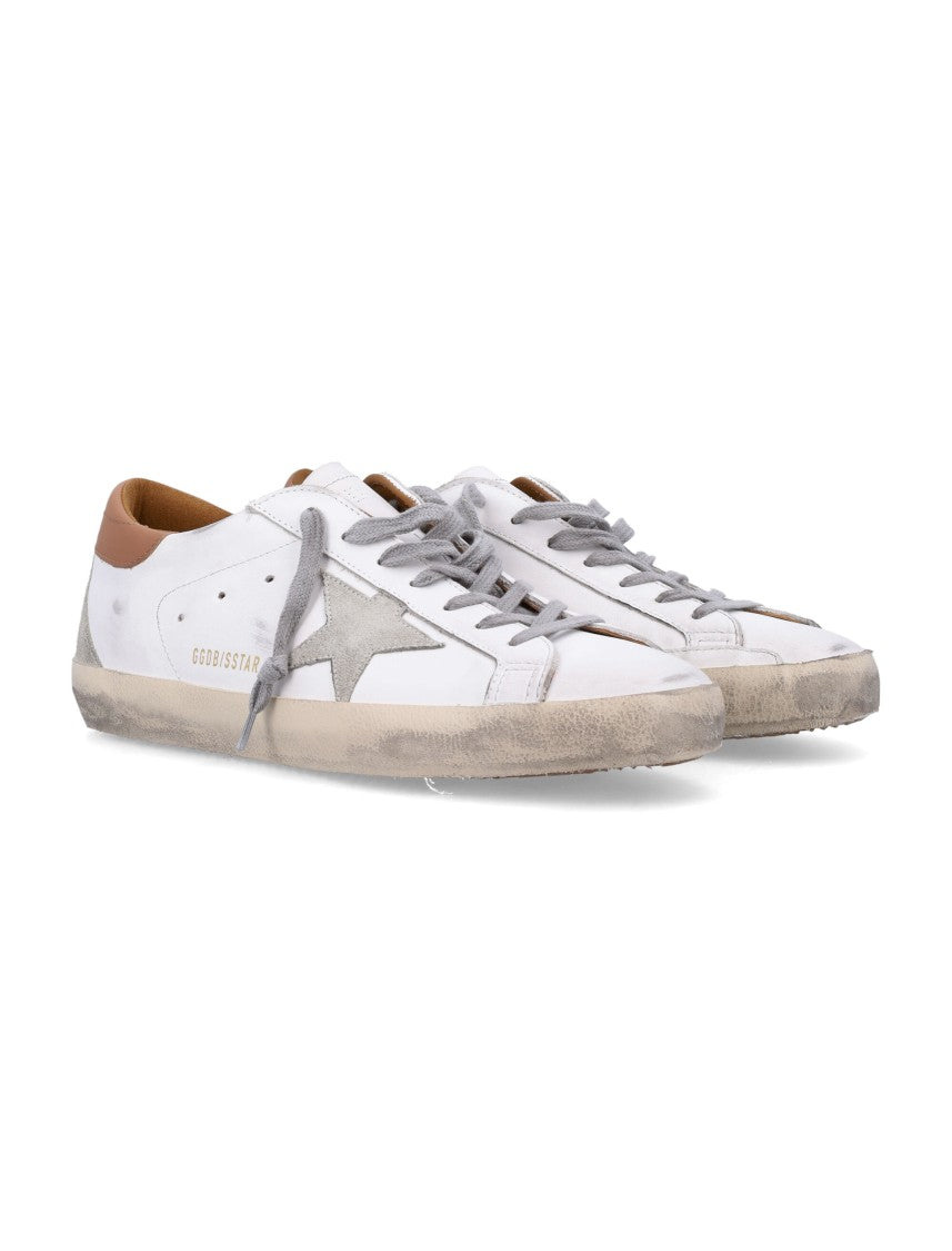 Golden Goose Vintage Effect Low-Top Sneakers