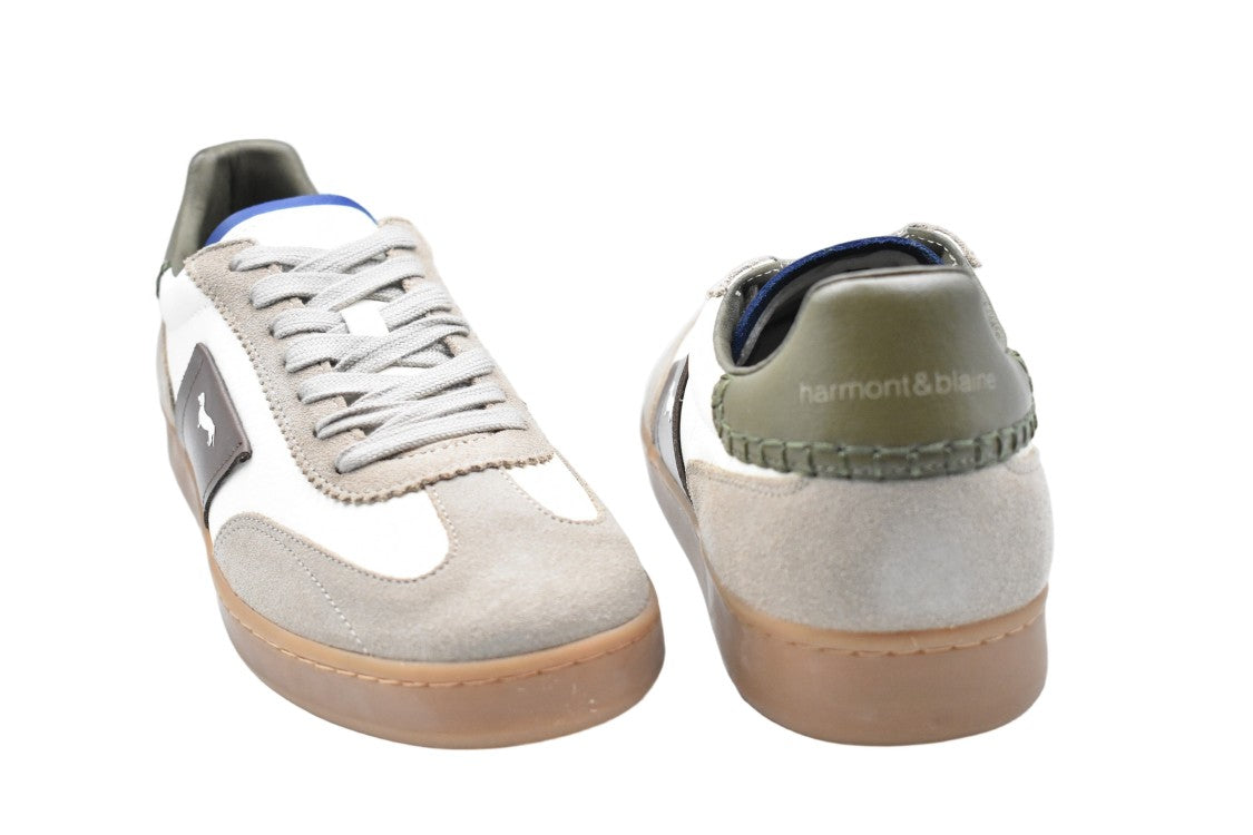 Harmont & Blaine Off White Beige Low Shoes