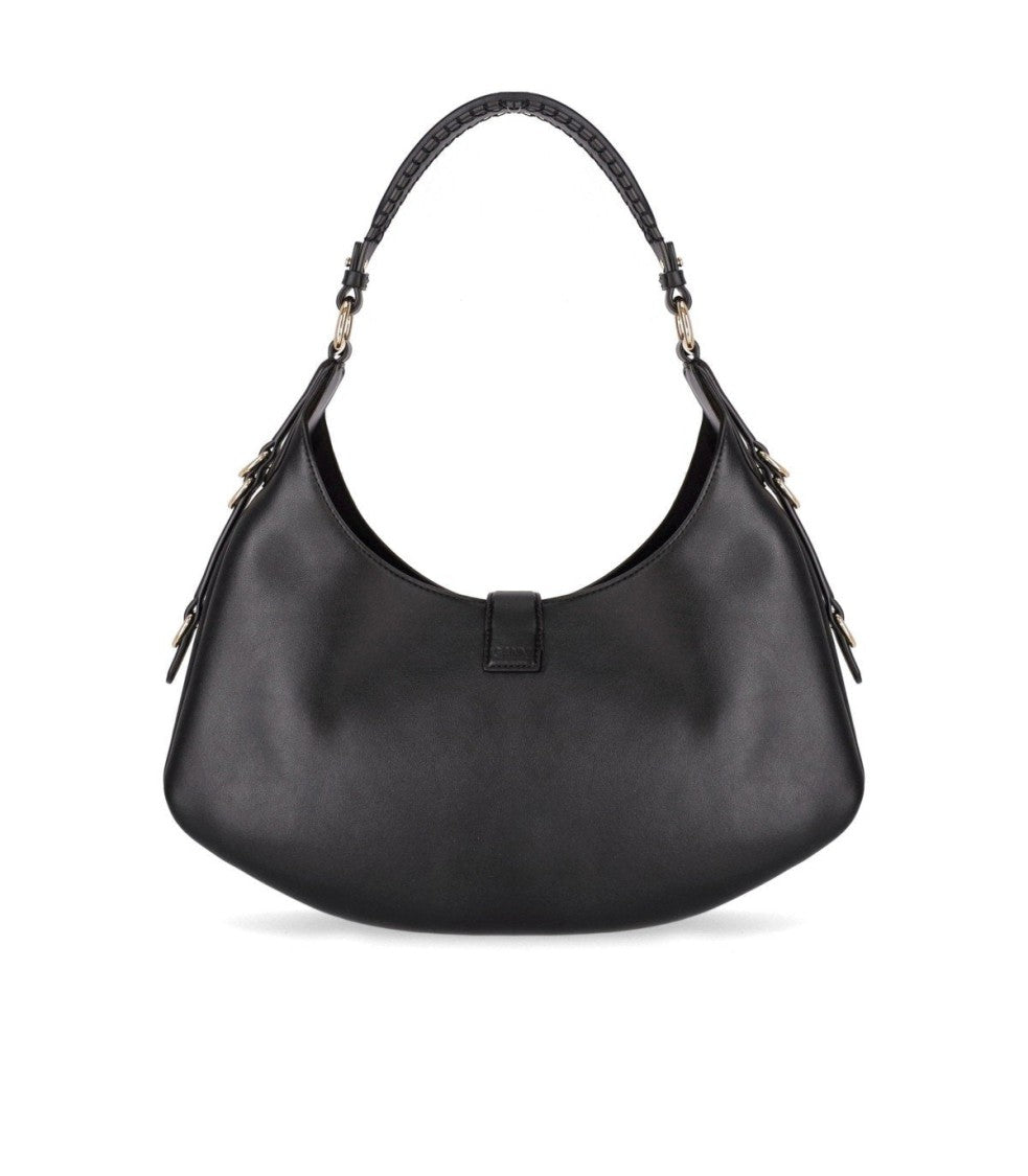 Ganni Kat Black Small Shoulder Bag