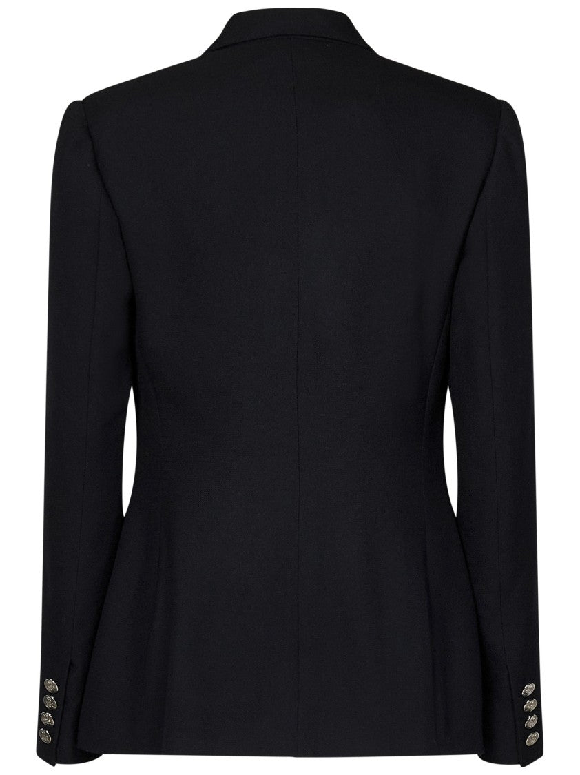 Polo Ralph Lauren Black Cashmere Double-Breasted Blazer