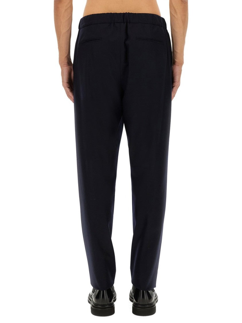 Giorgio Armani Relaxed Fit Black Cashmere Pants