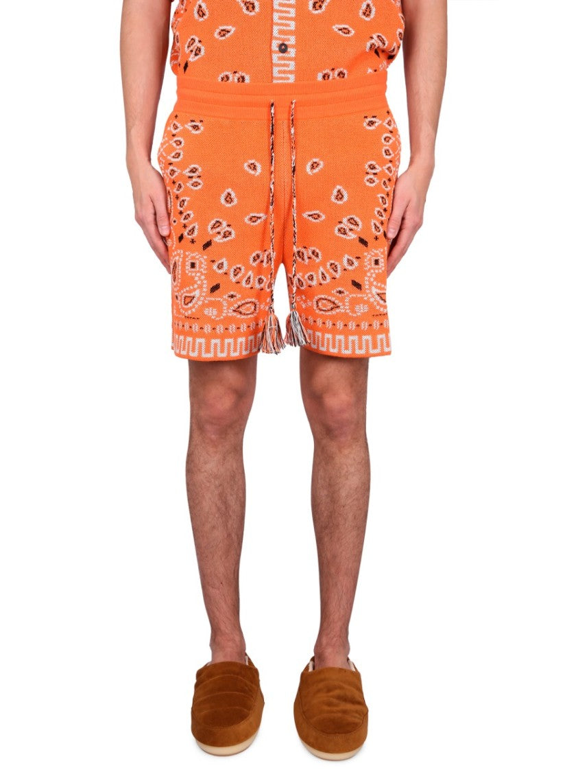 Alanui Piquet Bermuda Shorts