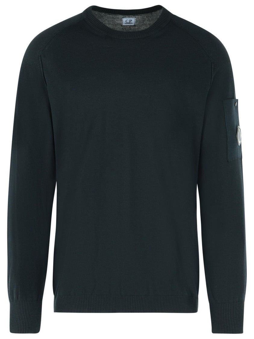 C.P. Company Black Cotton Sweater