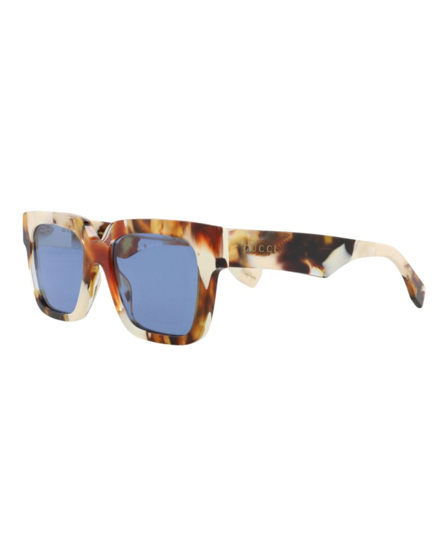 Gucci Square-Frame Recycled Acetate Sunglasses