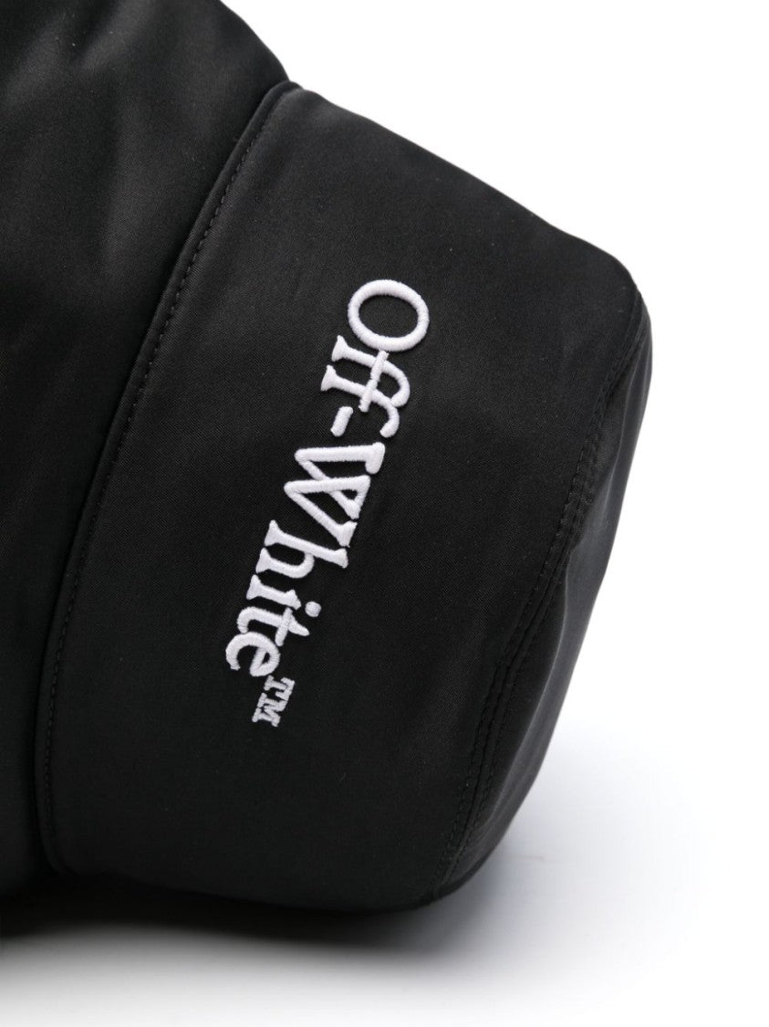 Off-White Black Polyester Hat