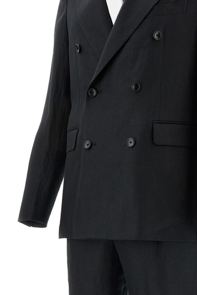 Tagliatore Vesuvio Linen Double-Breasted Suit