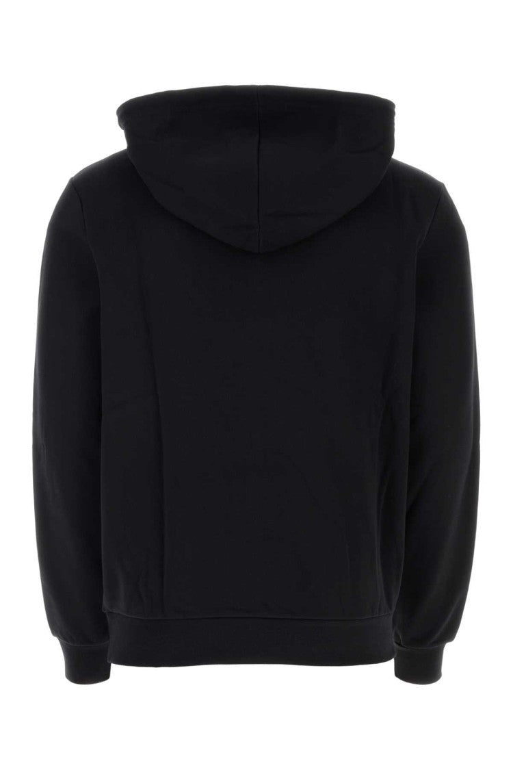 A.P.C. Black Cotton Sweatshirt