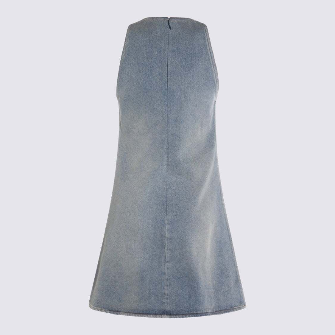 Courrèges A-Line Denim Mini Dress