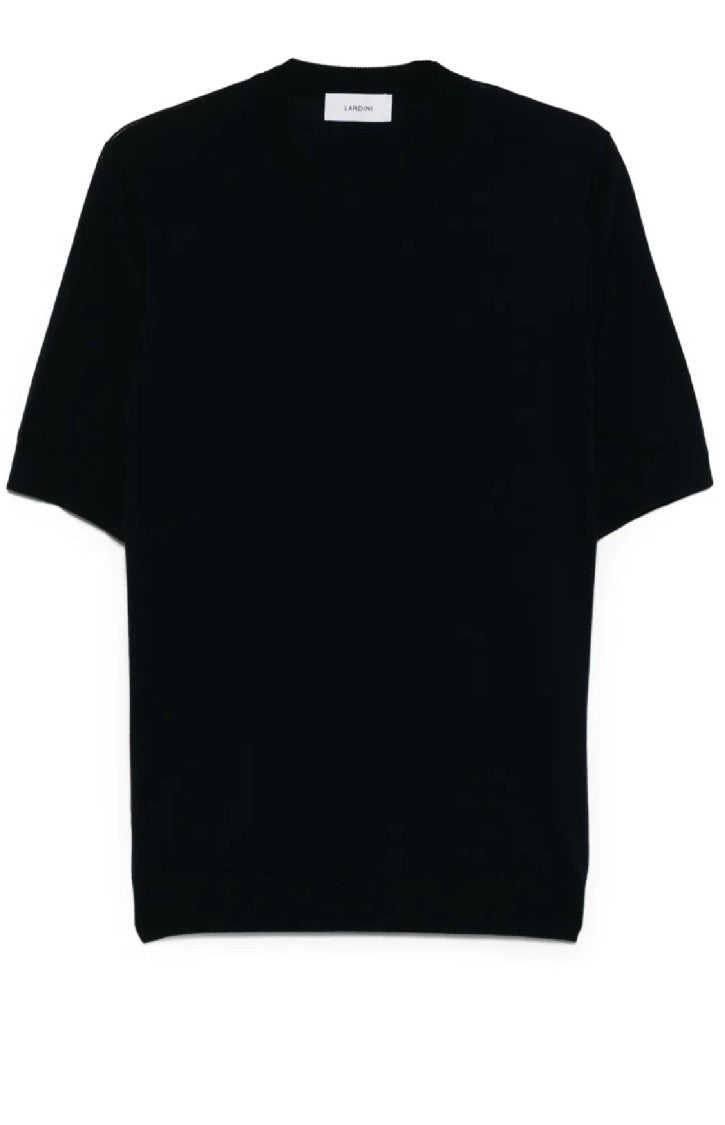 Lardini Relaxed Fit Black T-Shirt