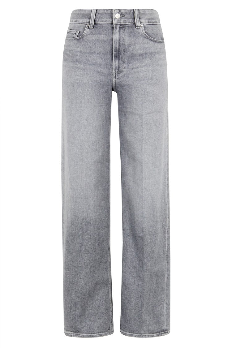 Paige Wide-Leg Cropped Jeans