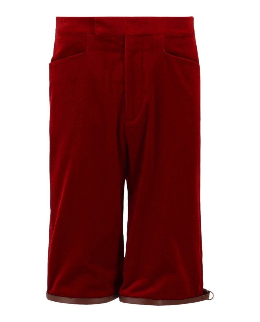 Gucci Stretch Velvet Shorts