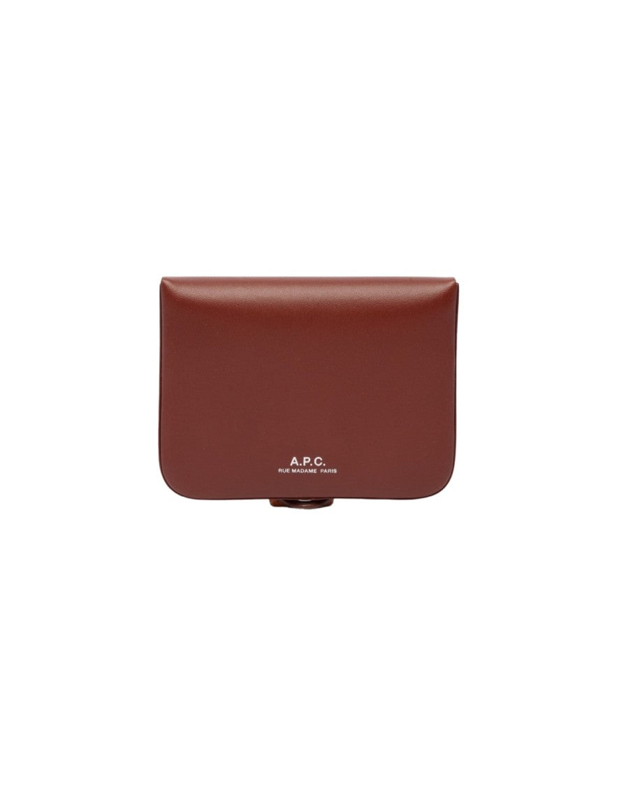 A.P.C. Brick Leather Coin Purse