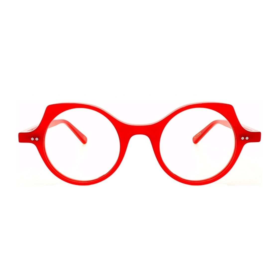 Paname Red Plaisance Acetate Round Glasses