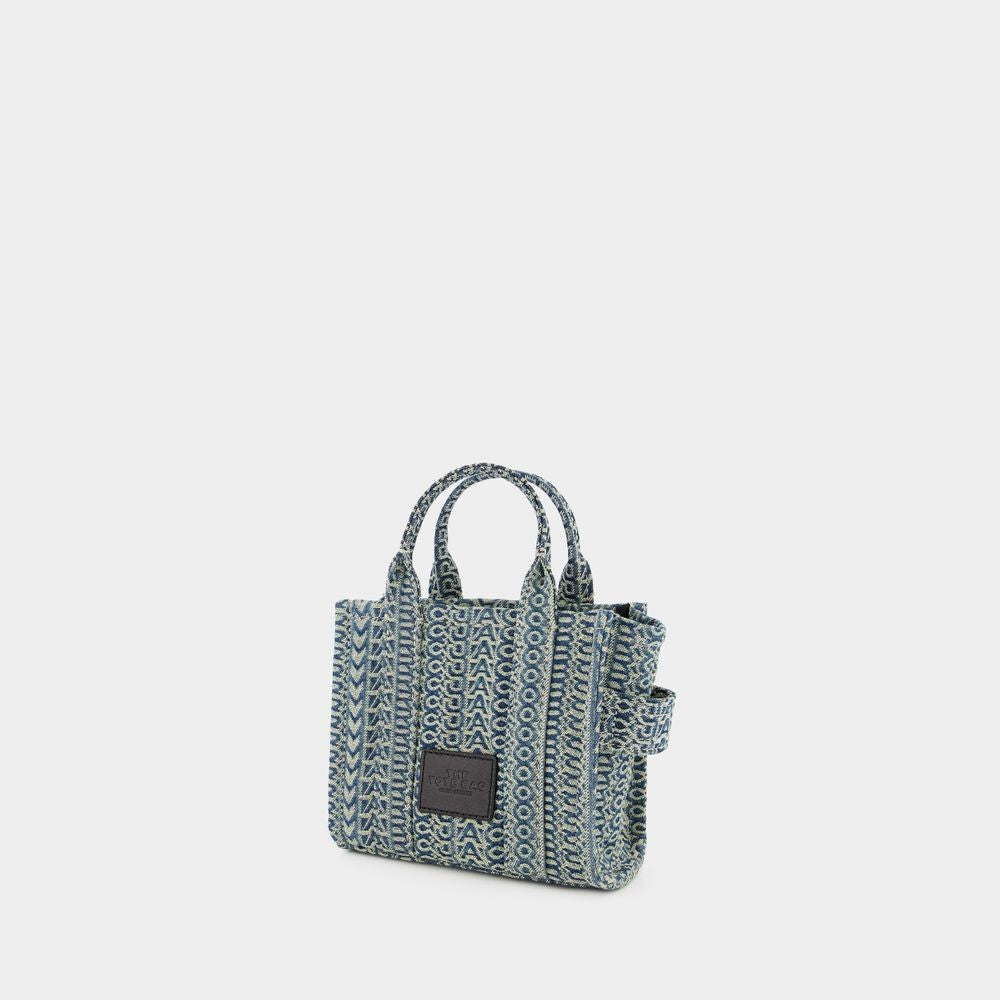 Marc Jacobs The Micro Tote Bag - Cotton - Blue