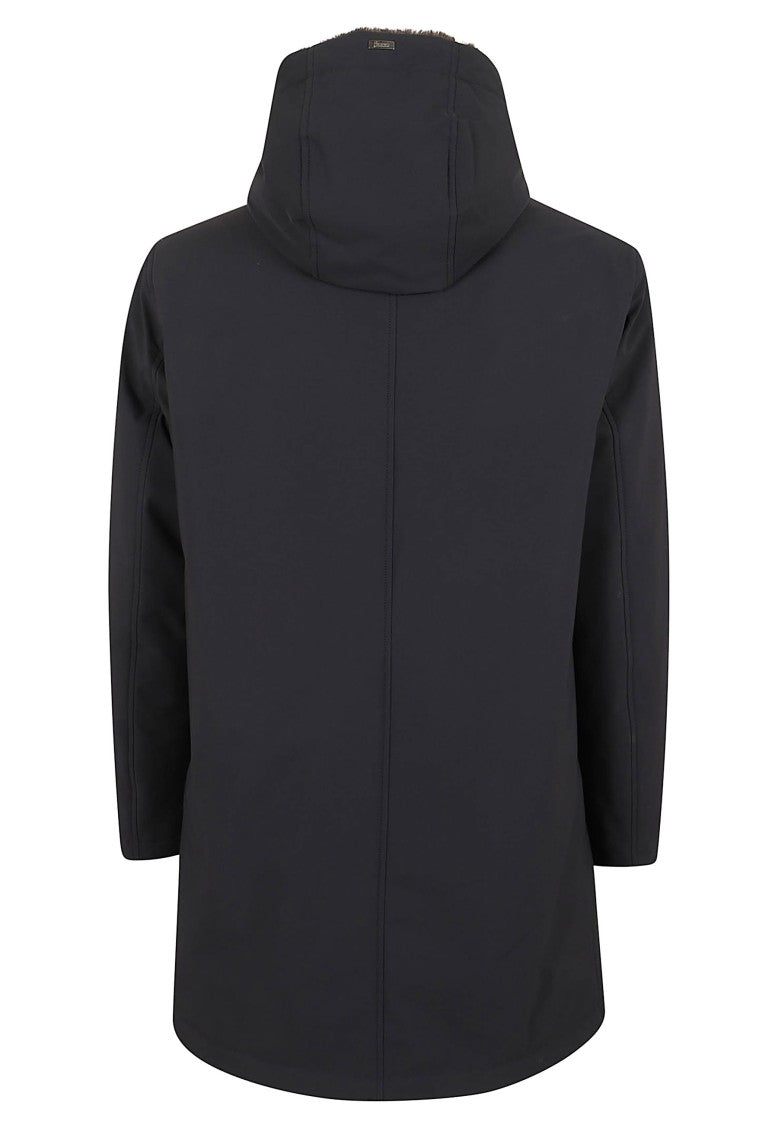 Herno Keystone Faux-Fur Lined Water-Repellent Technical Parka