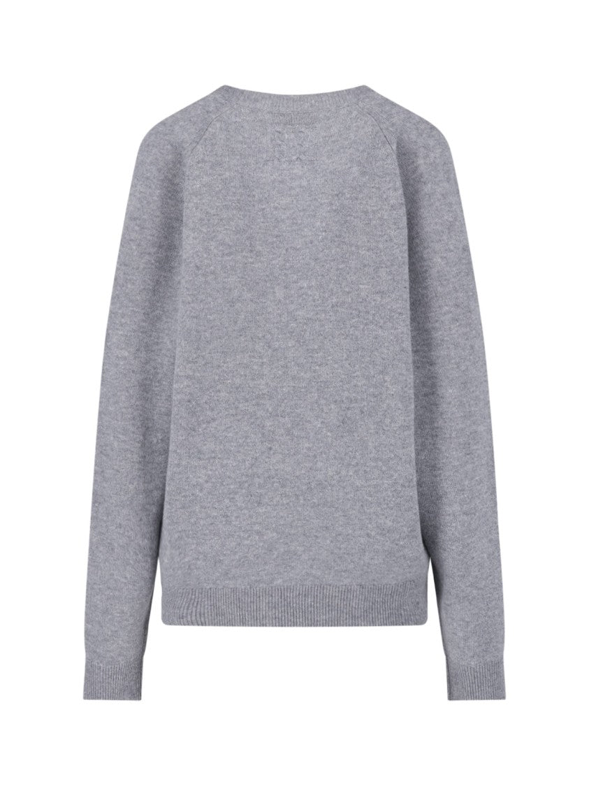 Nili Lotan Gray Vince Cashmere Sweater