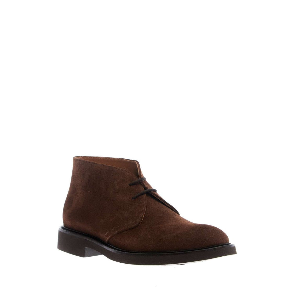 Doucal's Suede Leather Lace-Up Shoes