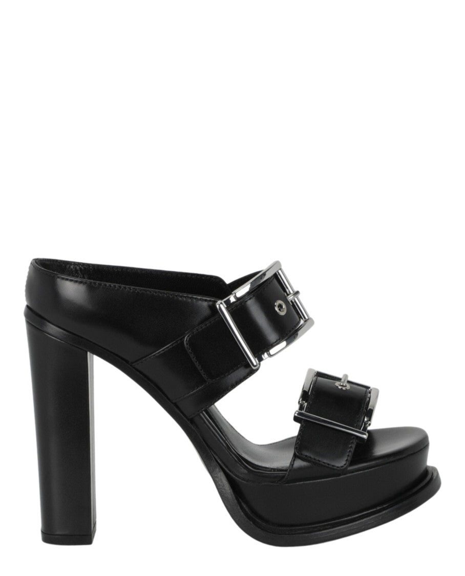 Alexander Mcqueen Boxcar Leather Sandals