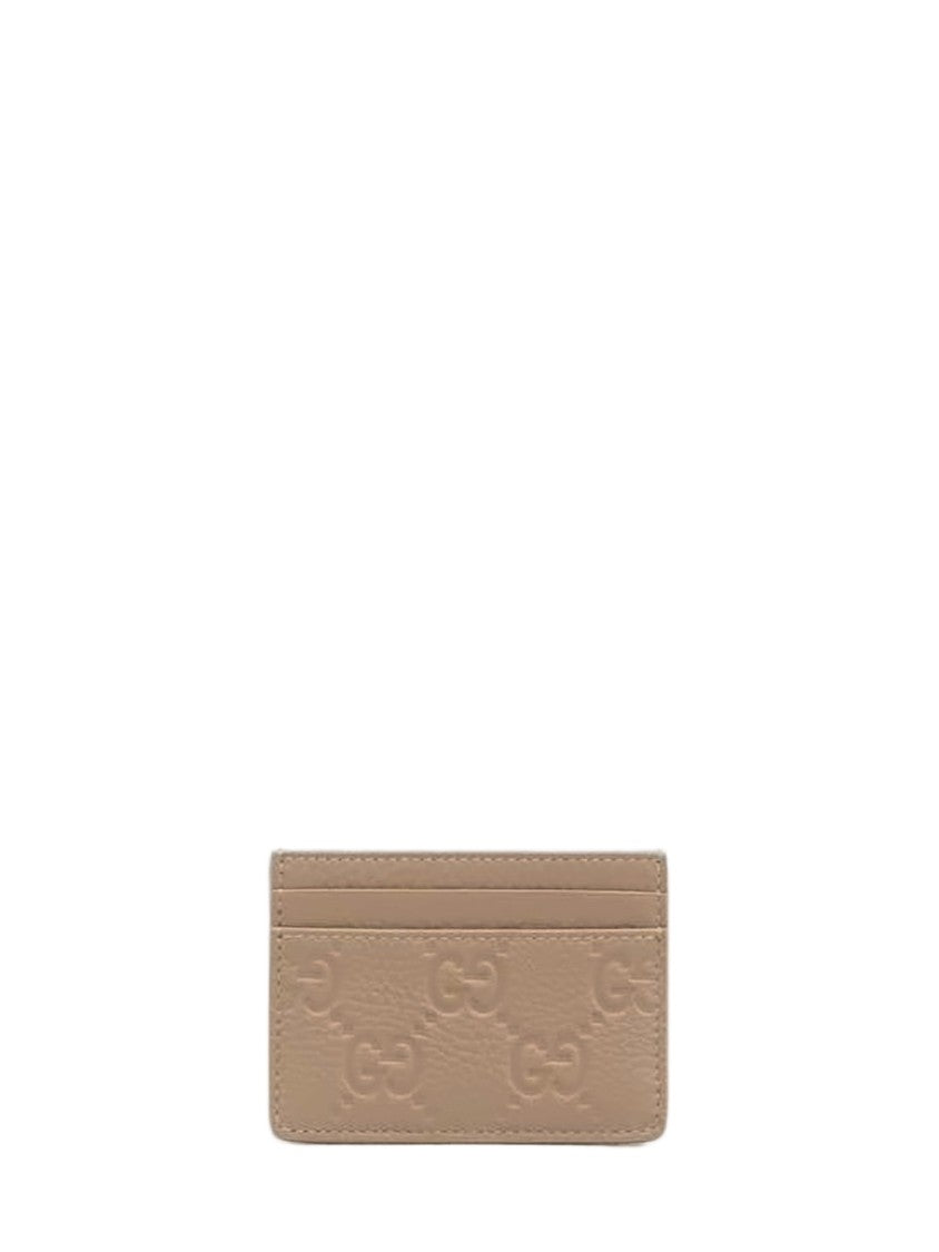 Gucci Slim Rectangular Calf Leather Card Wallet