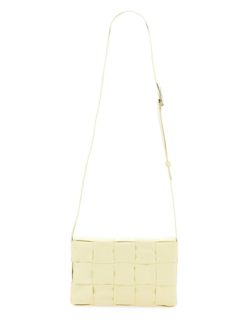 Bottega Veneta Compact Rectangular Shoulder Bag With Adjustable Strap