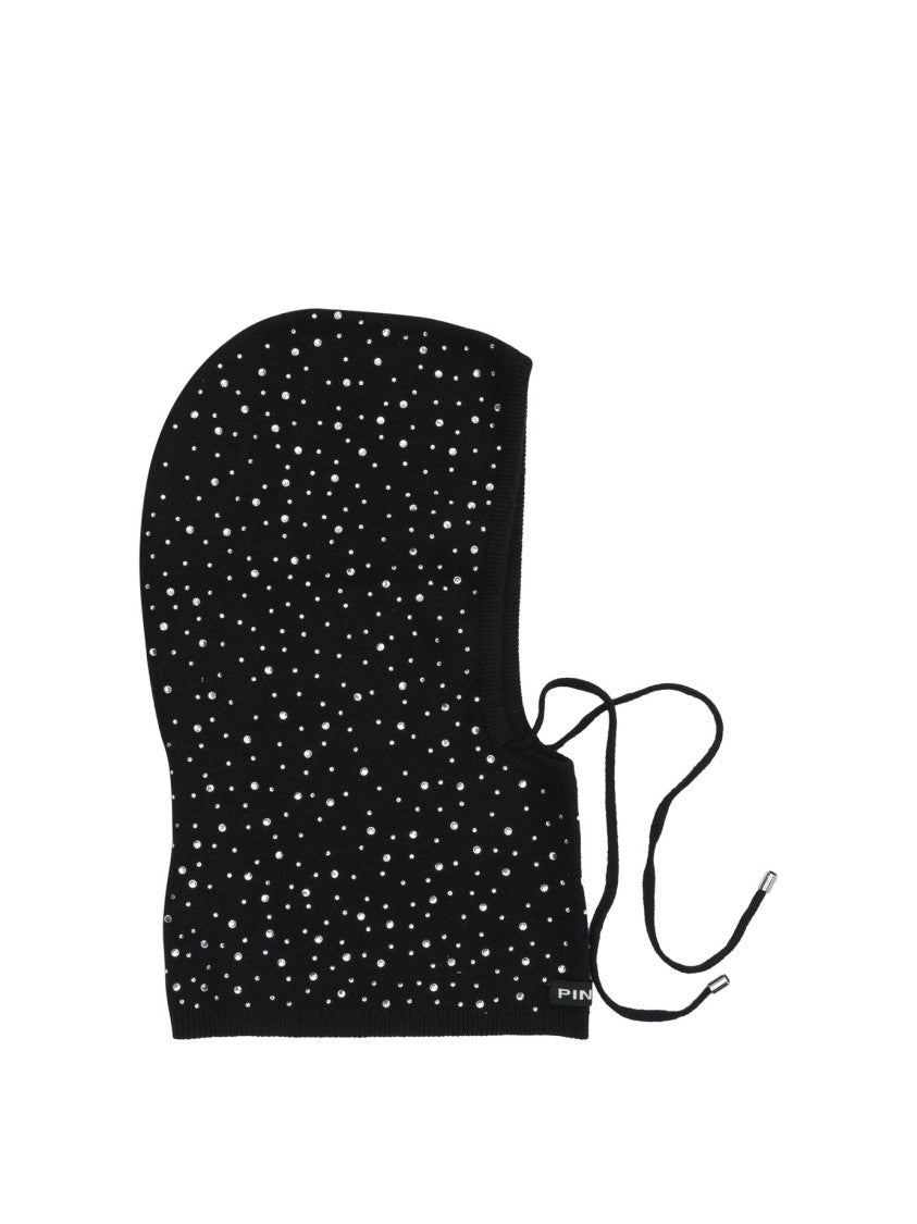 Pinko Black Wool Hat With Snug Fit