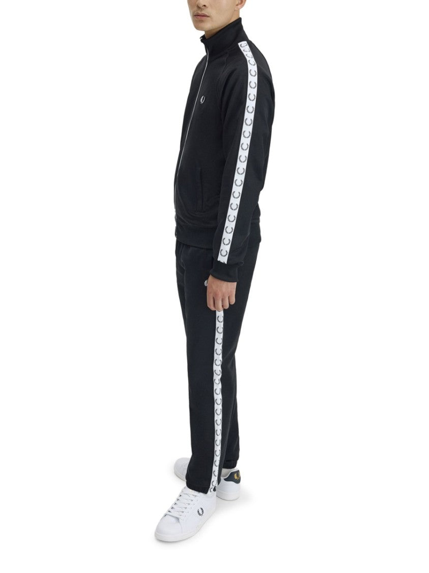 Fred Perry Felpa High Collar Zip-Through Knit