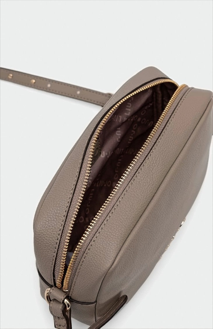 Liu Jo Small Rectangular Shoulder Bag With Drummed-Effect Texture