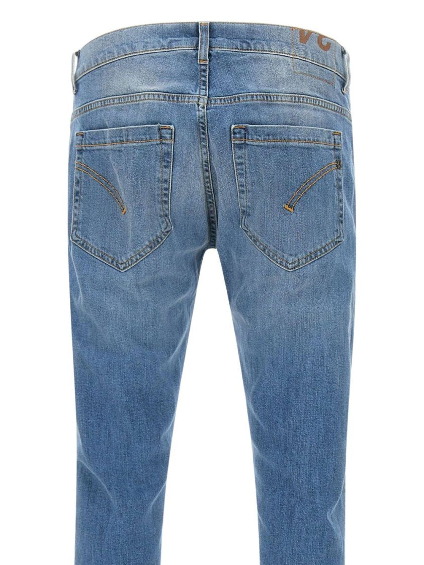 Dondup Blue Classic Five-Pocket Jeans