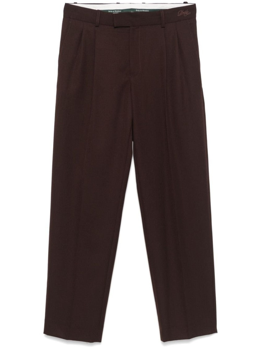 Drôle De Monsieur Trousers With Tailored Silhouette