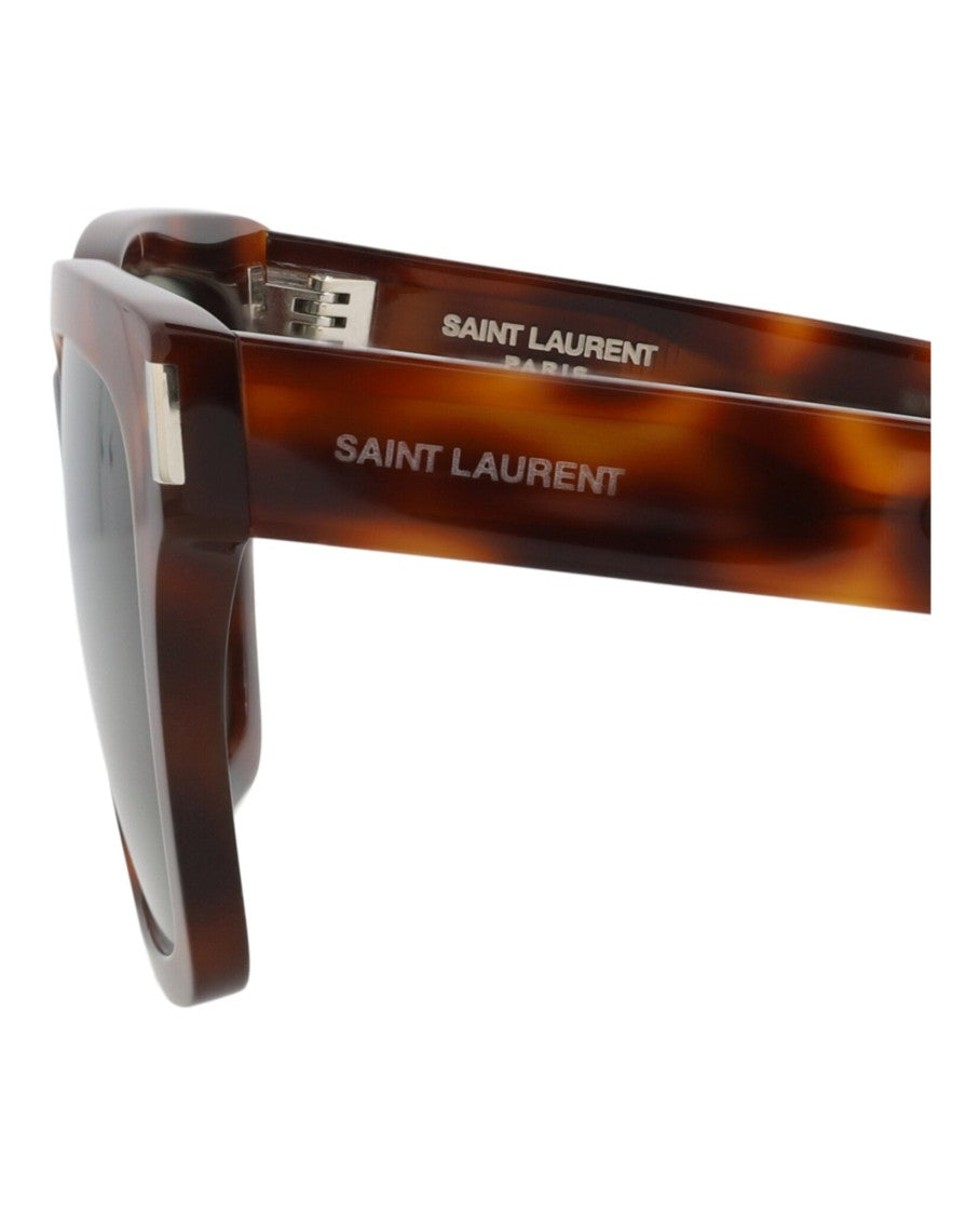 Saint Laurent Square-Frame Tortoiseshell Acetate Sunglasses