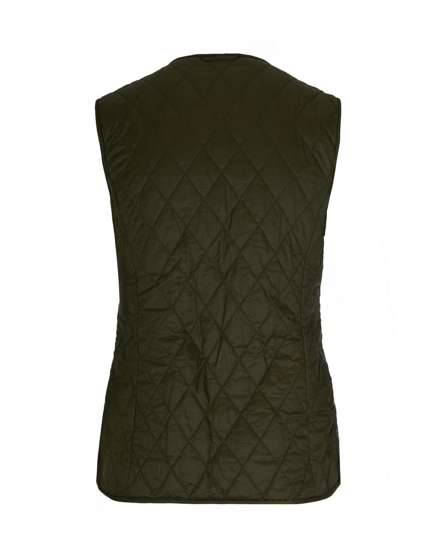 Barbour Markenfield Quilted Faux Fur Lined Sleeveless Vest