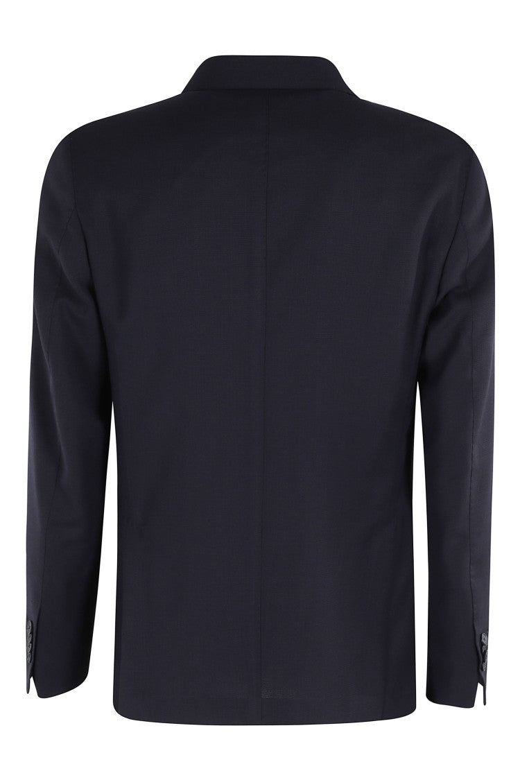 Santaniello Tailored Hopsack Stretch Blazer