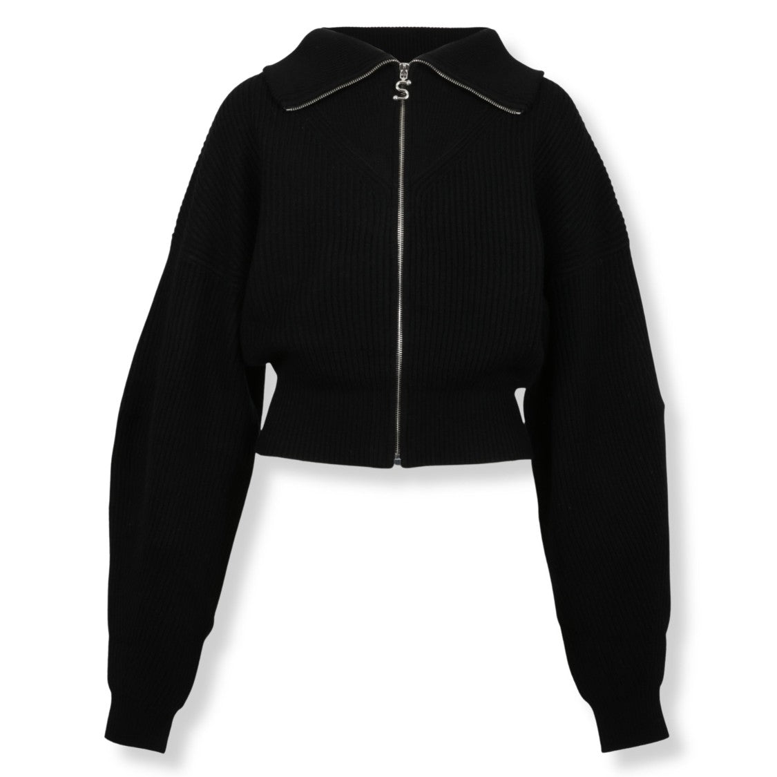 Sportmax Button-Down Cardigan With Ribbed Hem And Cuffs