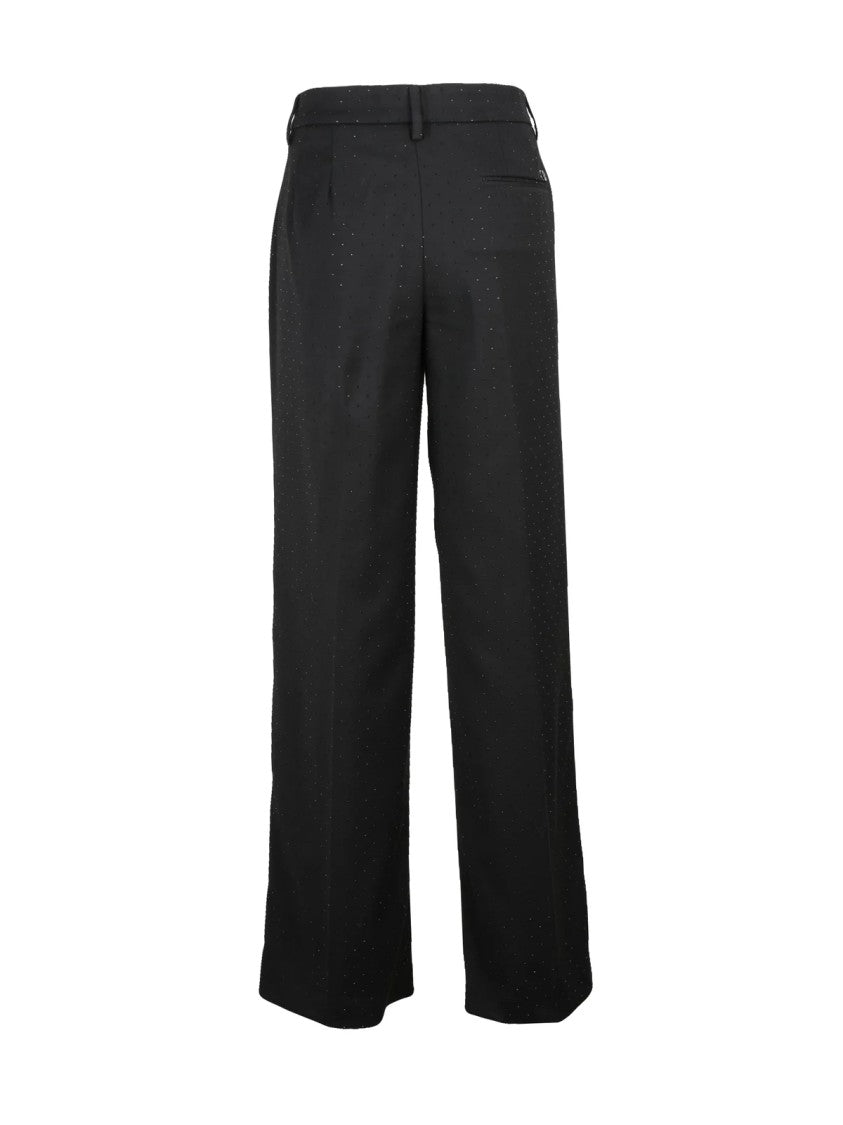Liu Jo Liu Jo Tapered Leg Chino Trousers - Black