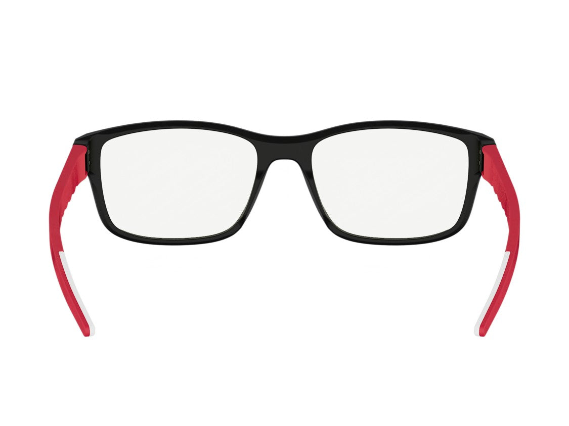 Tag Heuer Th50065i Red Rectangular Frame Eyeglasses