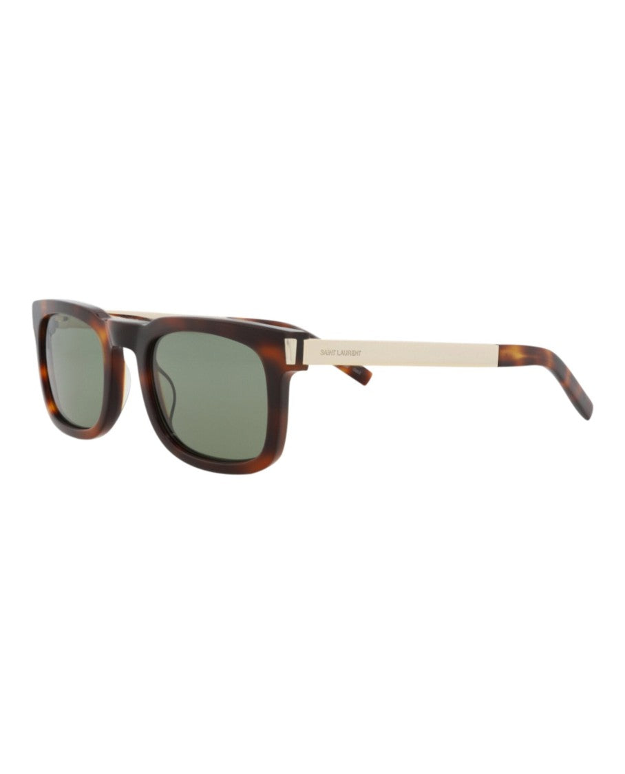 Saint Laurent Square-Frame Recycled Acetate Sunglasses